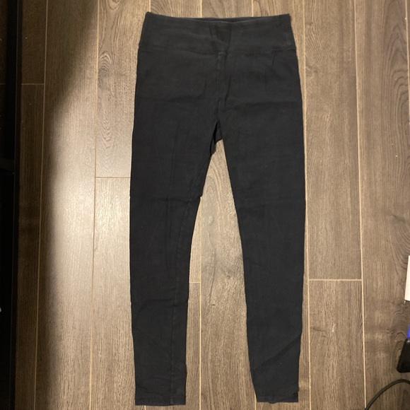 nicole miller black leggings - Size L - Picture 1 of 3